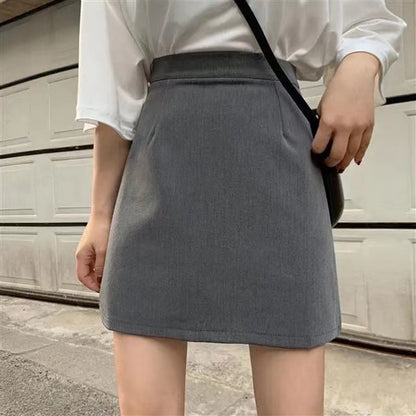 High-waisted Slim Skirt