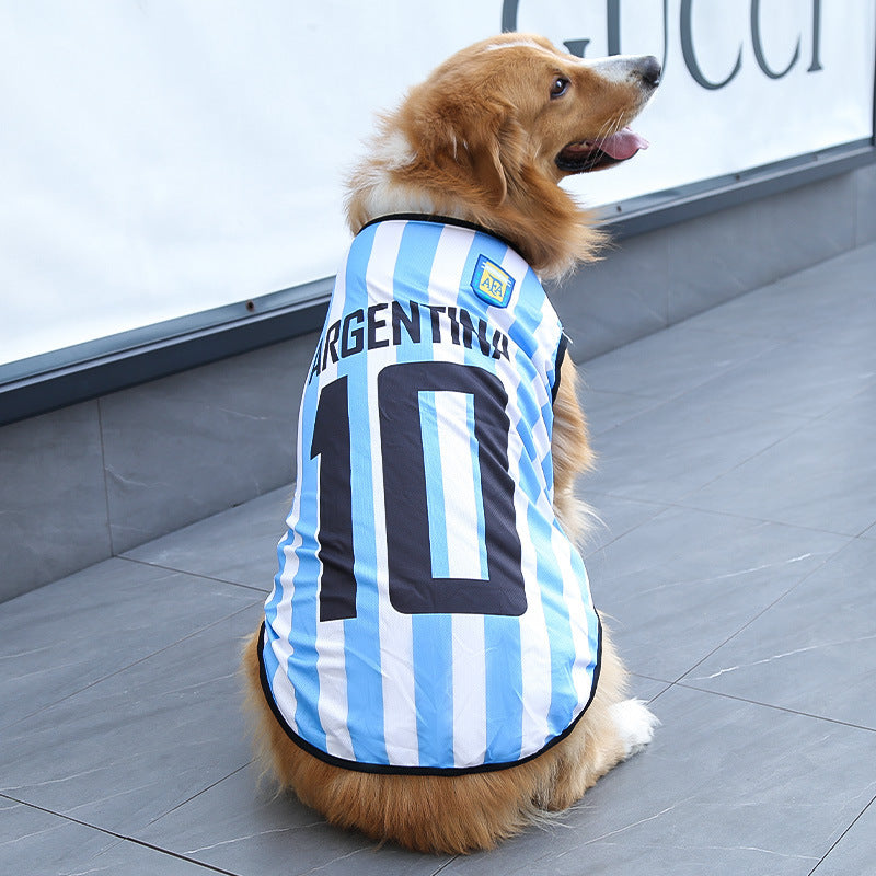 Dog Clothes World Cup Jersey