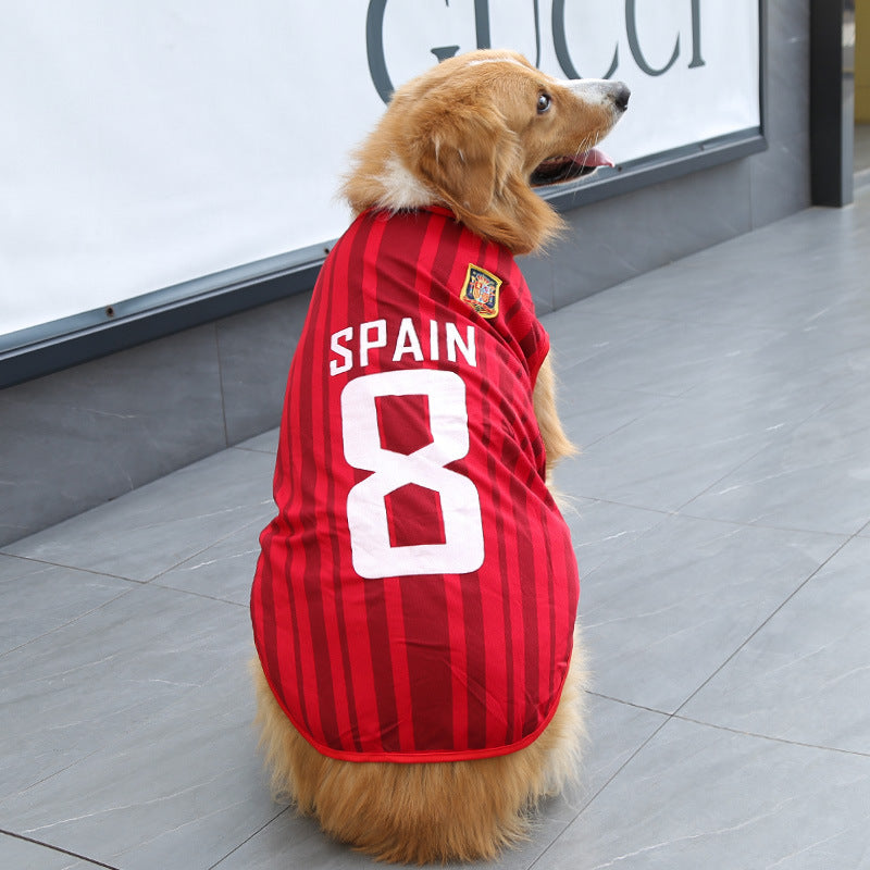 Dog Clothes World Cup Jersey