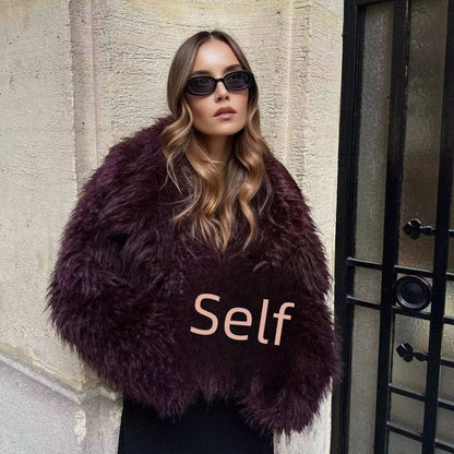 Artificial Fur Short Coat