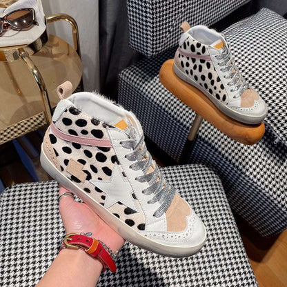 Classic Retro Small White Shoes