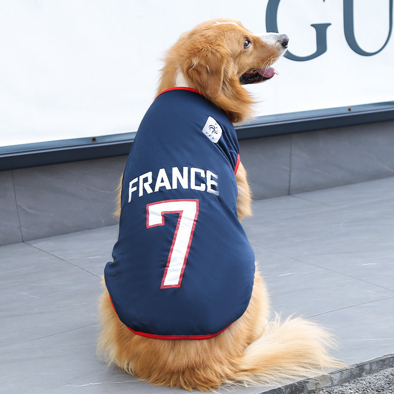 Dog Clothes World Cup Jersey