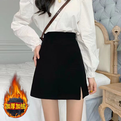 High-waisted Slim Skirt
