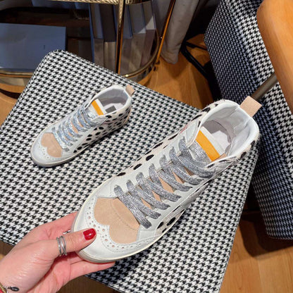 Classic Retro Small White Shoes