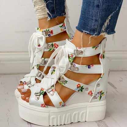 Leisure Wedges Women Shoes