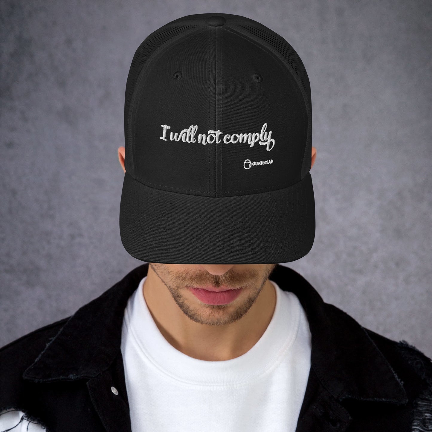 I will not comply Trucker Hat