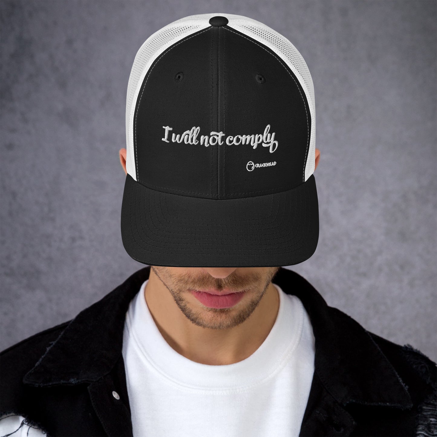 I will not comply Trucker Hat