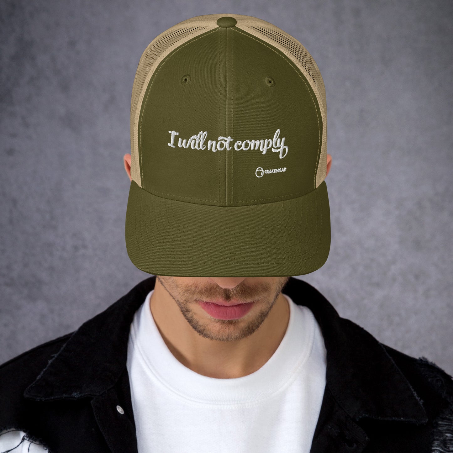 I will not comply Trucker Hat