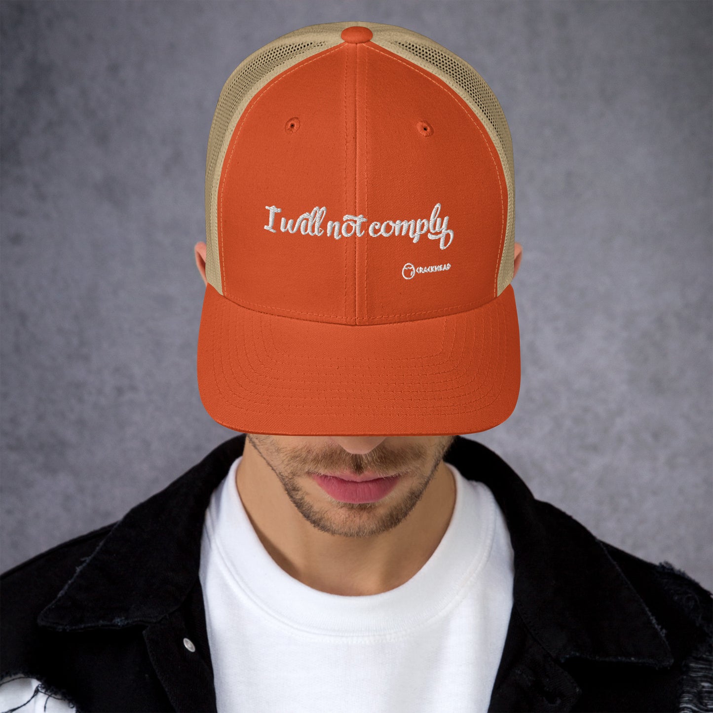 I will not comply Trucker Hat