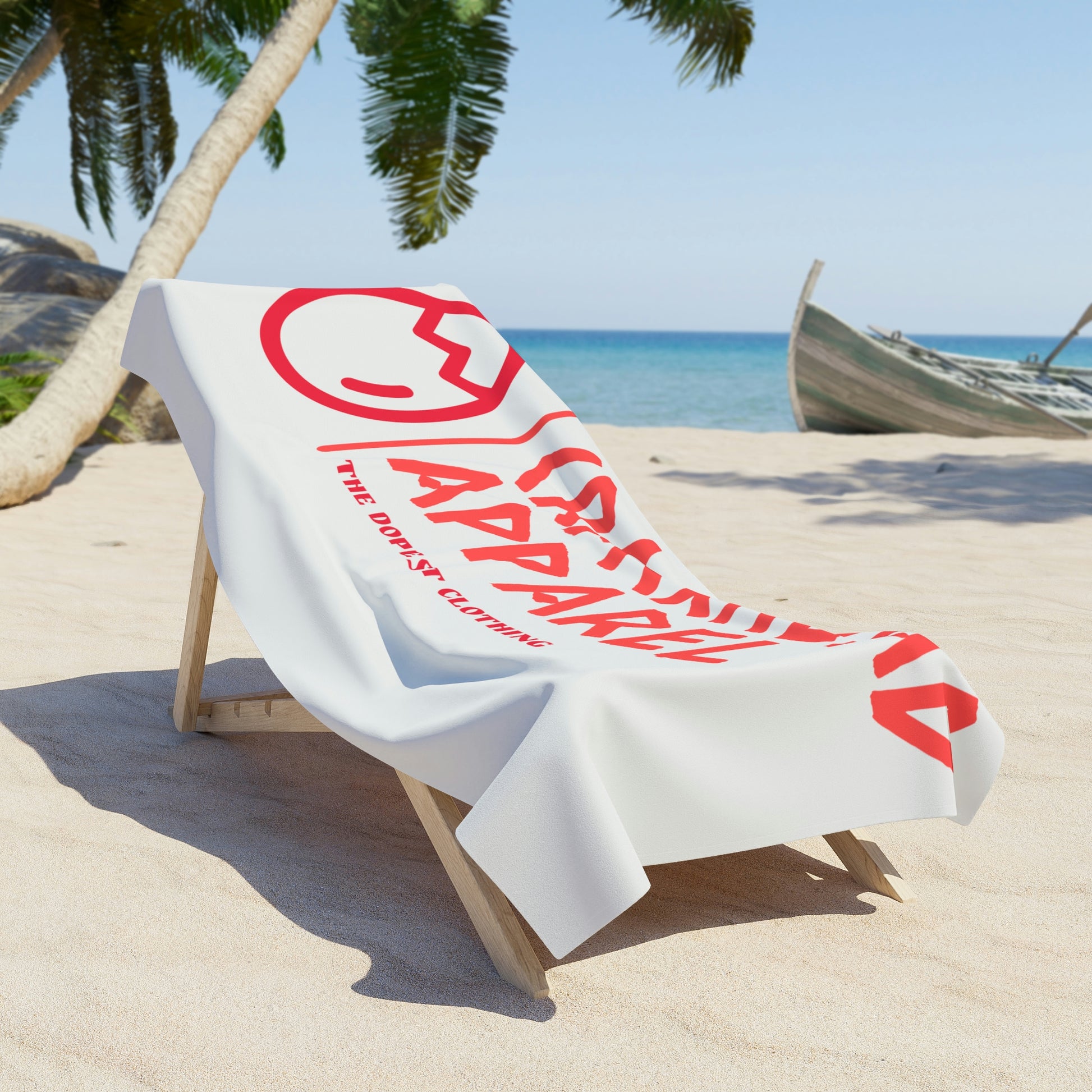 Crackhead Apparel Beach Towel - Crackhead Apparel