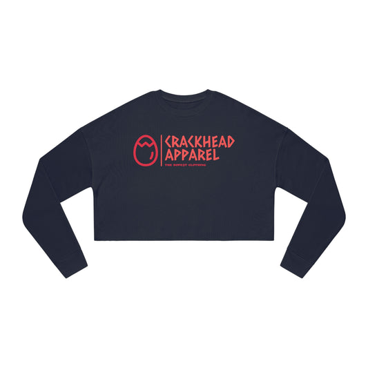 Women's Crackhead Apparel Cropped Sweatshirt - Crackhead Apparel