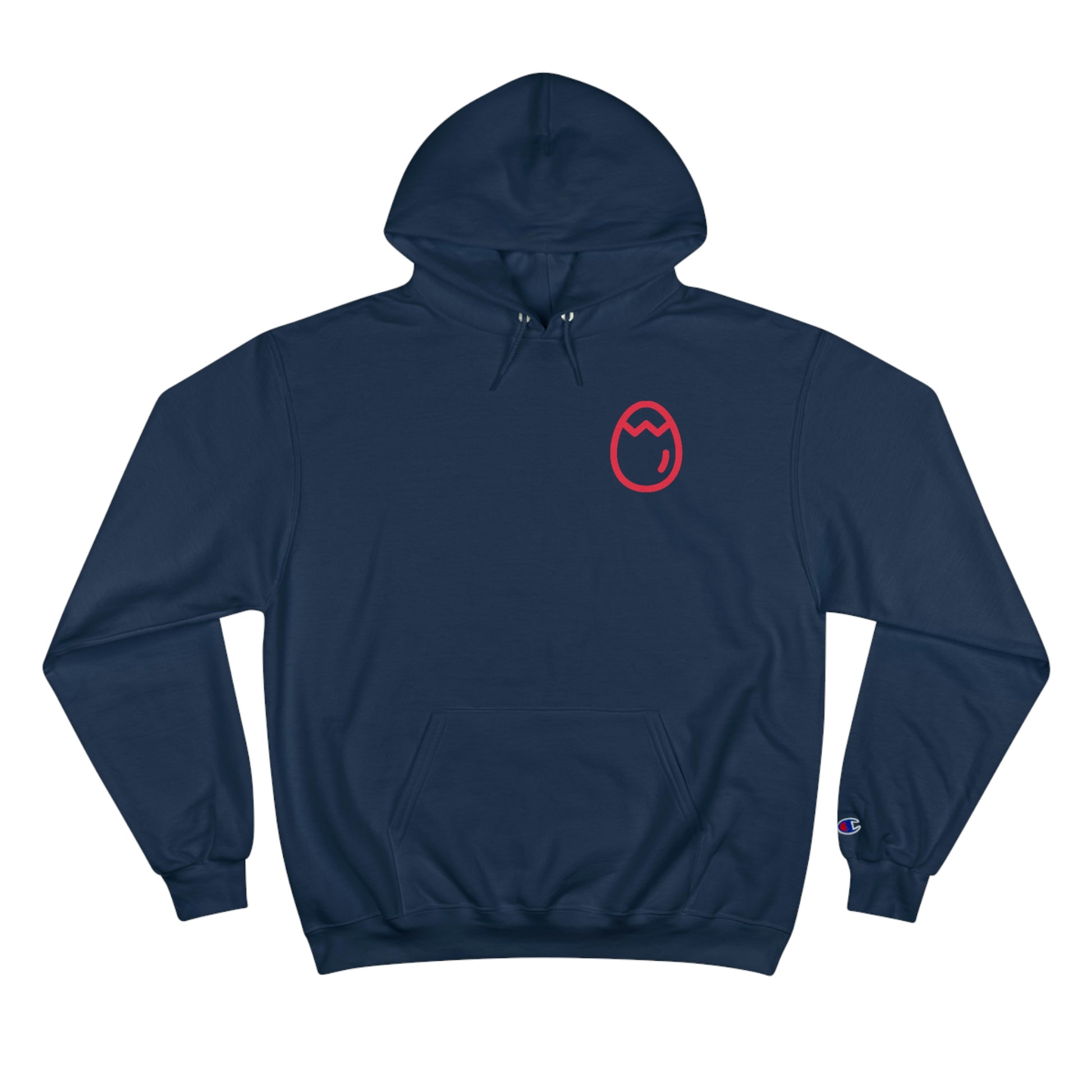 Champion Crackhead Egg Hoodie - Crackhead Apparel