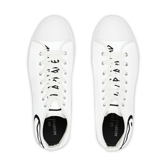 Men's Crackhead Apparel High Top Sneakers - Crackhead Apparel