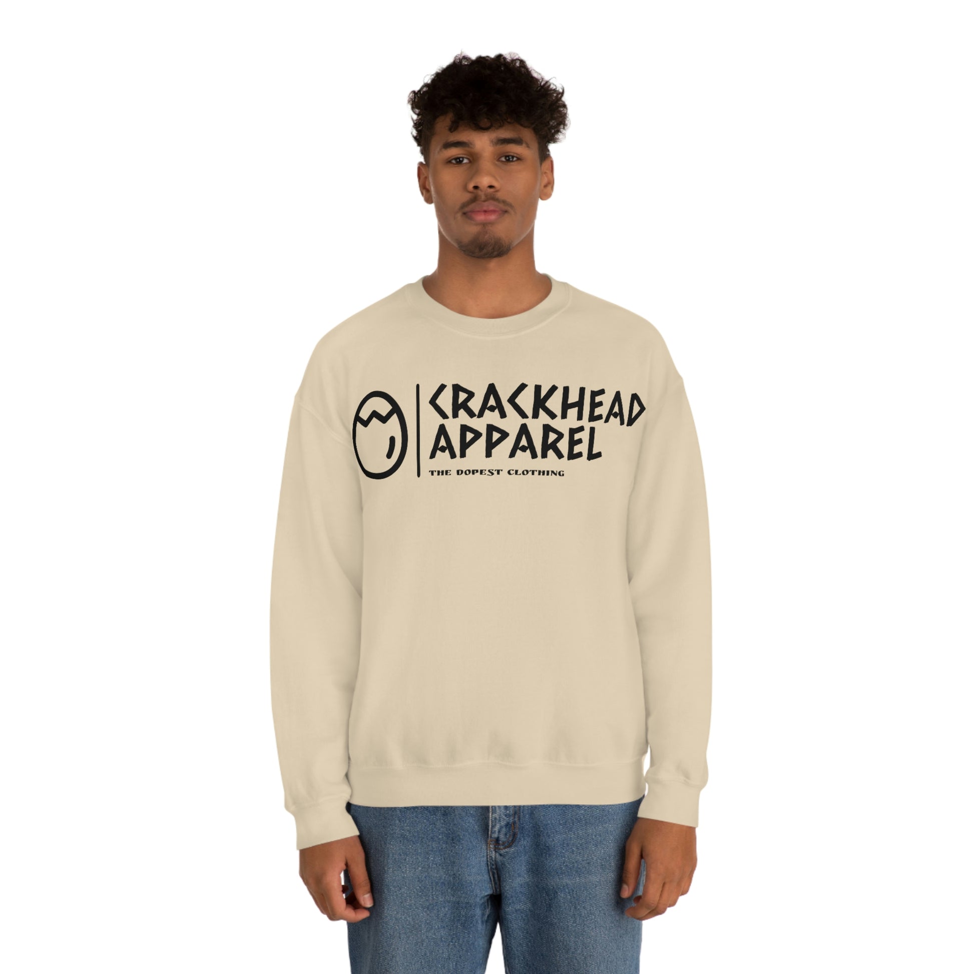 Crackhead Apparel Unisex Heavy Blend™ Crewneck Sweatshirt - Crackhead Apparel