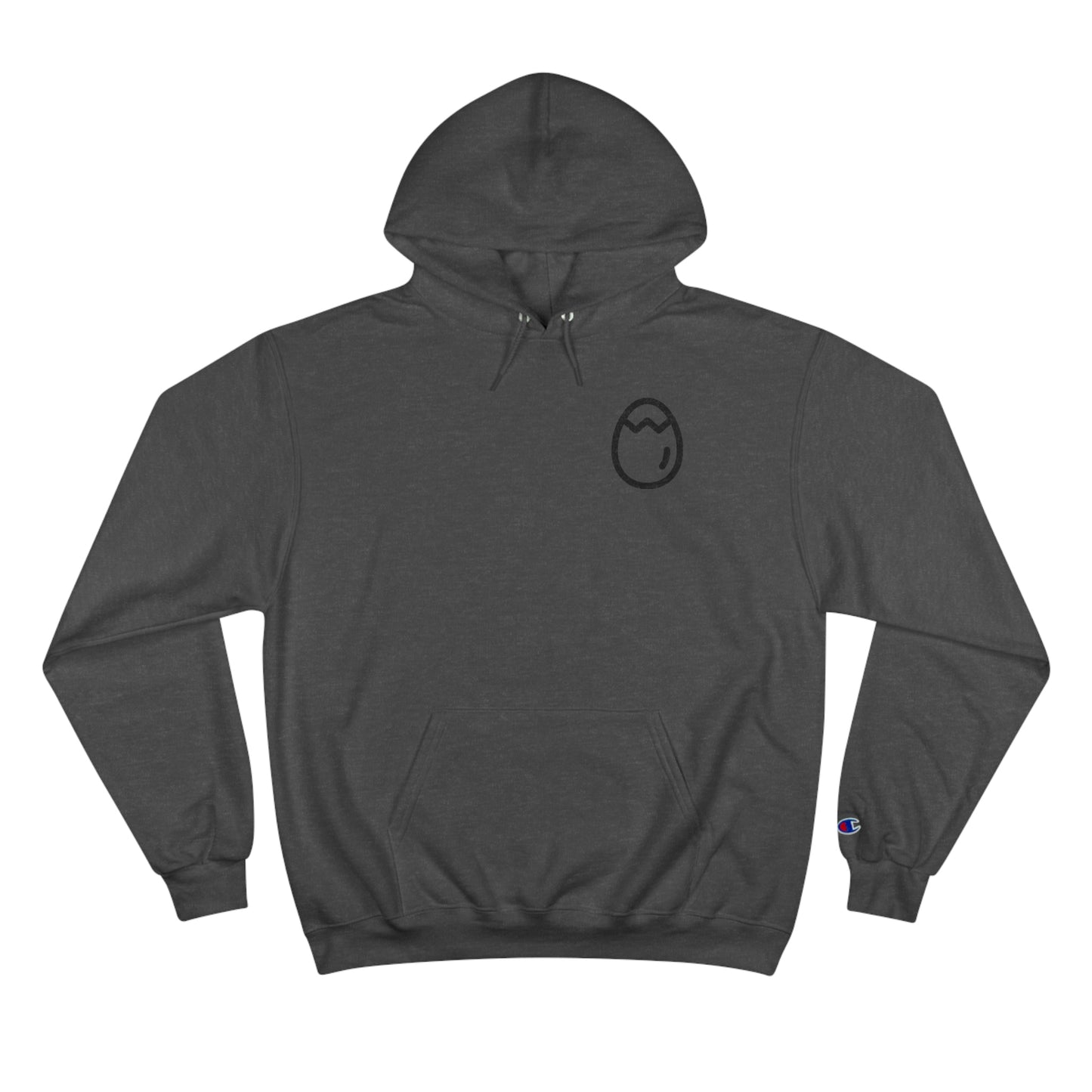 Champion Crackhead Egg Hoodie - Crackhead Apparel