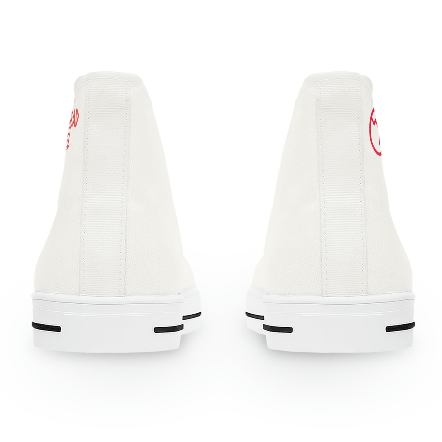 Women's Crackhead Apparel High Top Sneakers - Crackhead Apparel