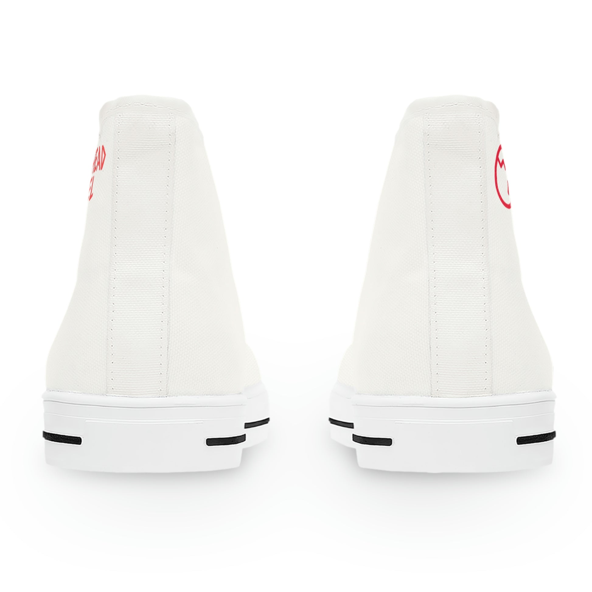 Women's Crackhead Apparel High Top Sneakers - Crackhead Apparel