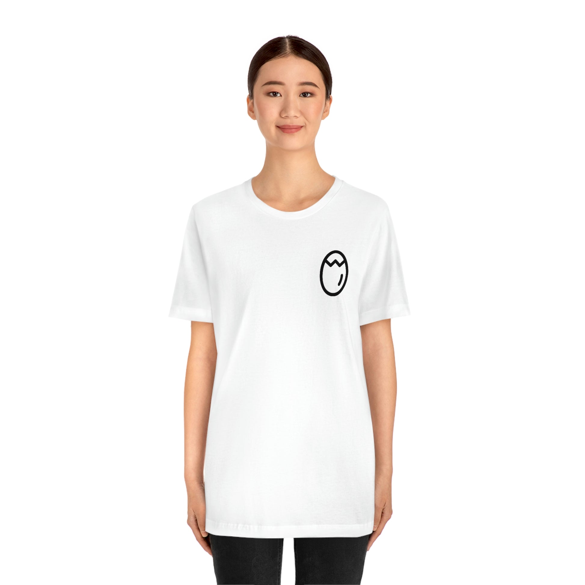 Unisex Crackhead Egg Jersey Short Sleeve Tee - Crackhead Apparel