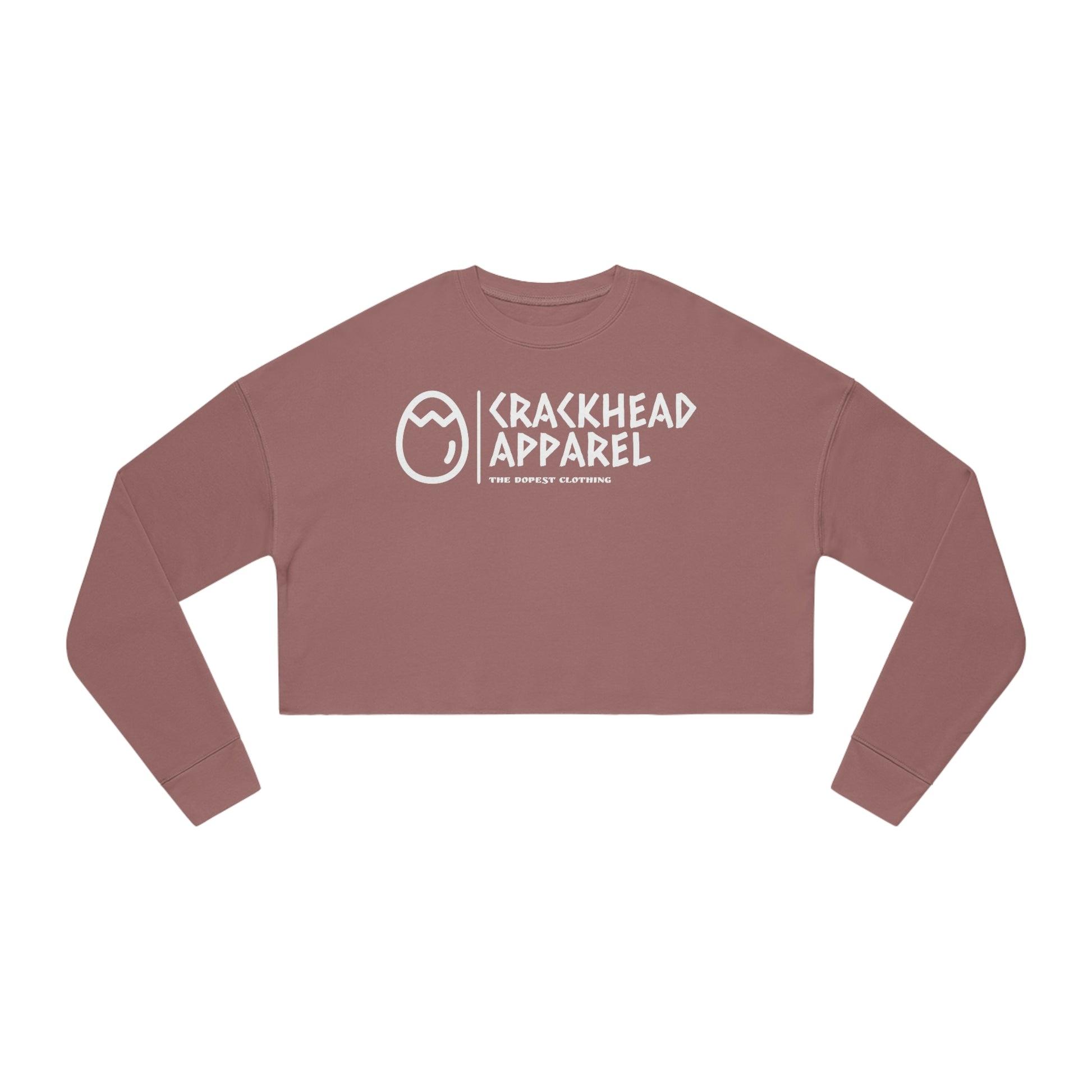 Women's Crackhead Apparel Cropped Sweatshirt - Crackhead Apparel