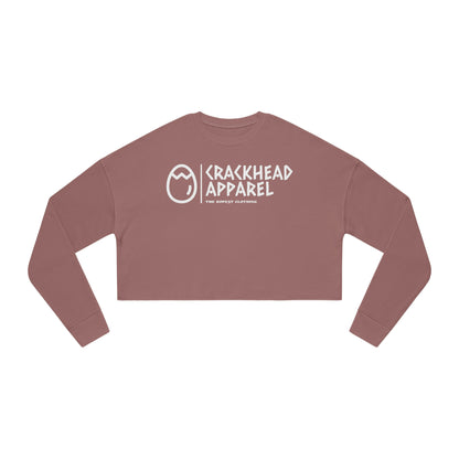 Women's Crackhead Apparel Cropped Sweatshirt - Crackhead Apparel