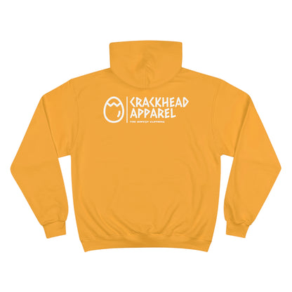 Champion Crackhead Egg Hoodie - Crackhead Apparel
