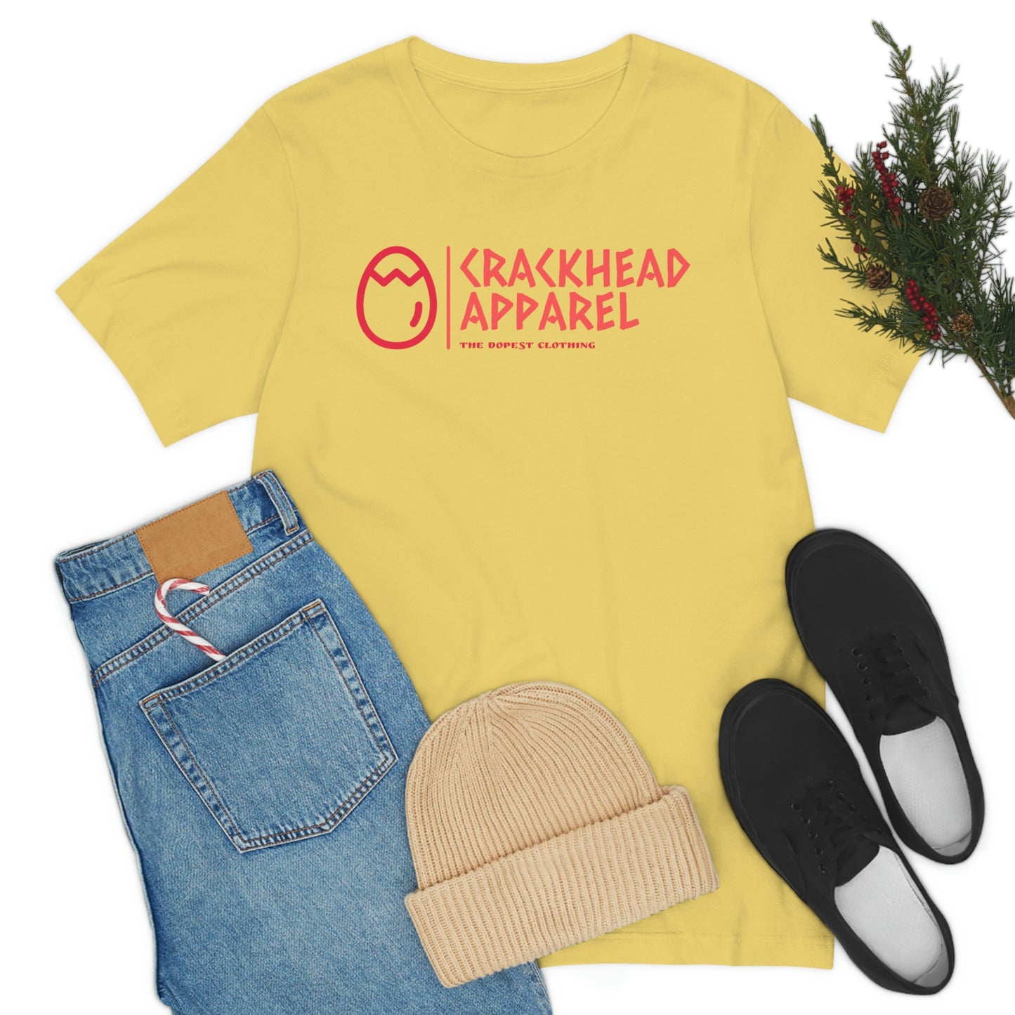 Crackhead Apparel Unisex Jersey Short Sleeve Tee