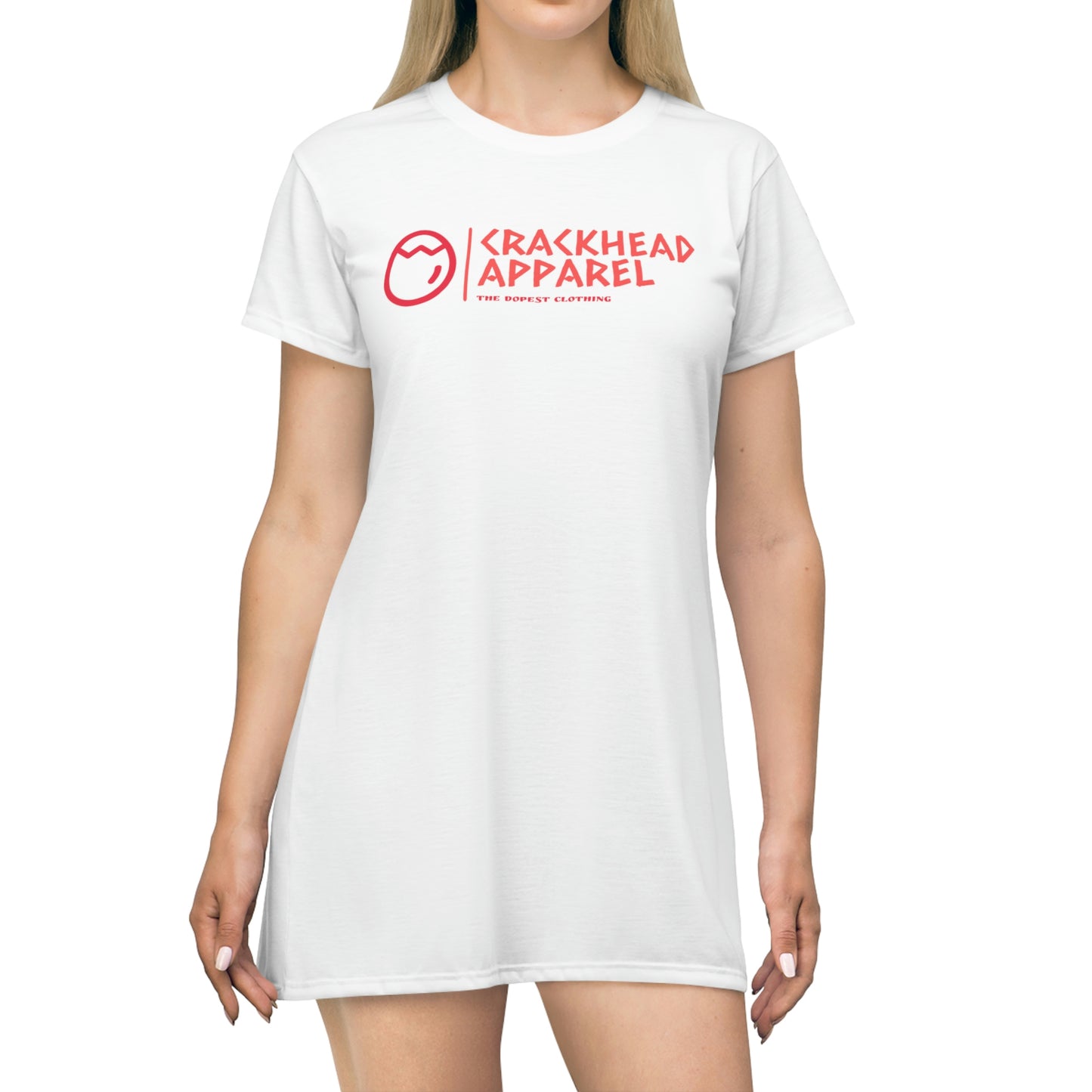 Crackhead Apparel T-Shirt Dress - Crackhead Apparel