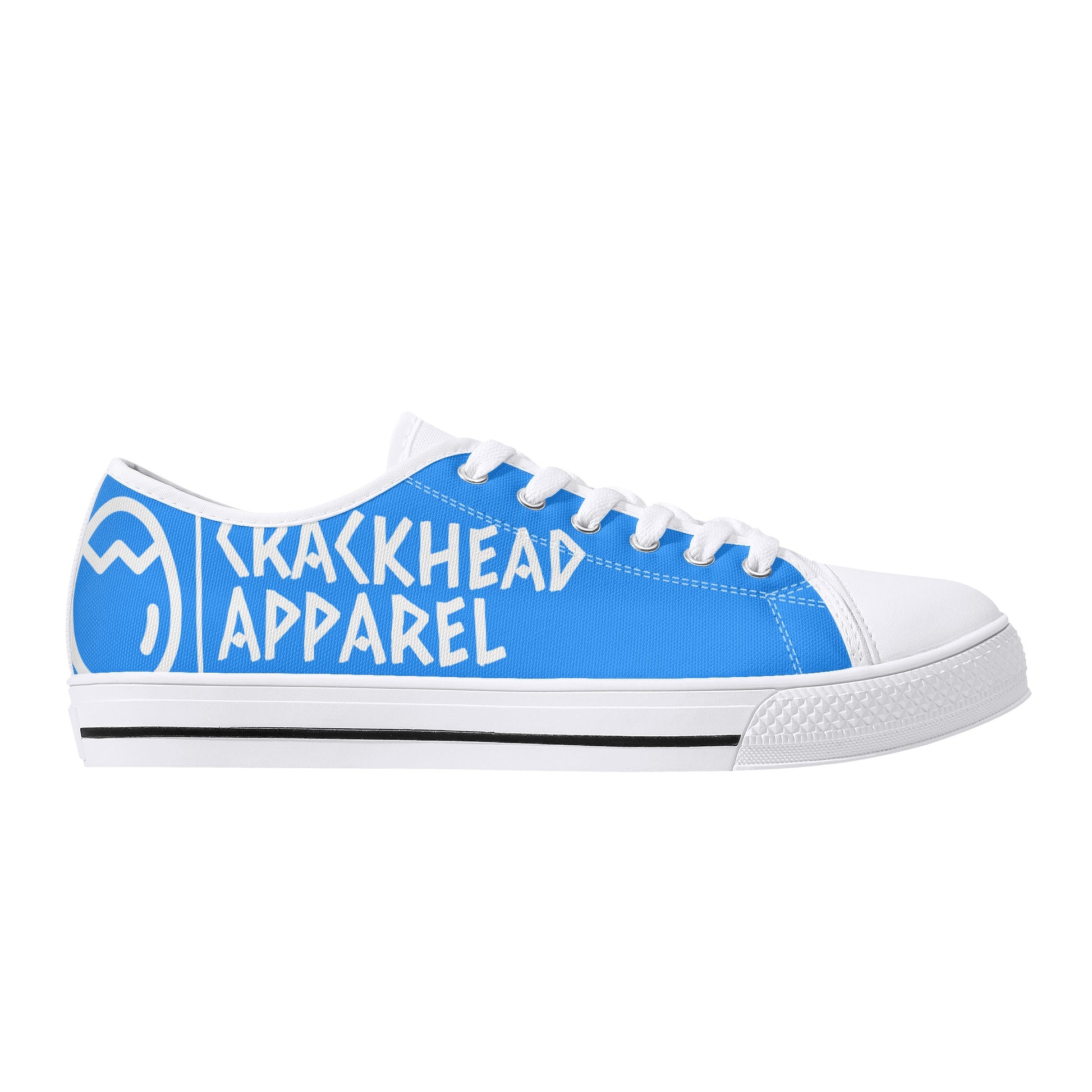 Men's Crackhead Low Top Canvas Shoes - Crackhead Apparel