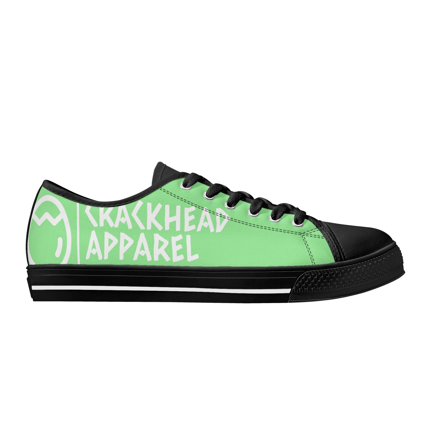 Men's Crackhead Low Top Canvas Shoes - Crackhead Apparel