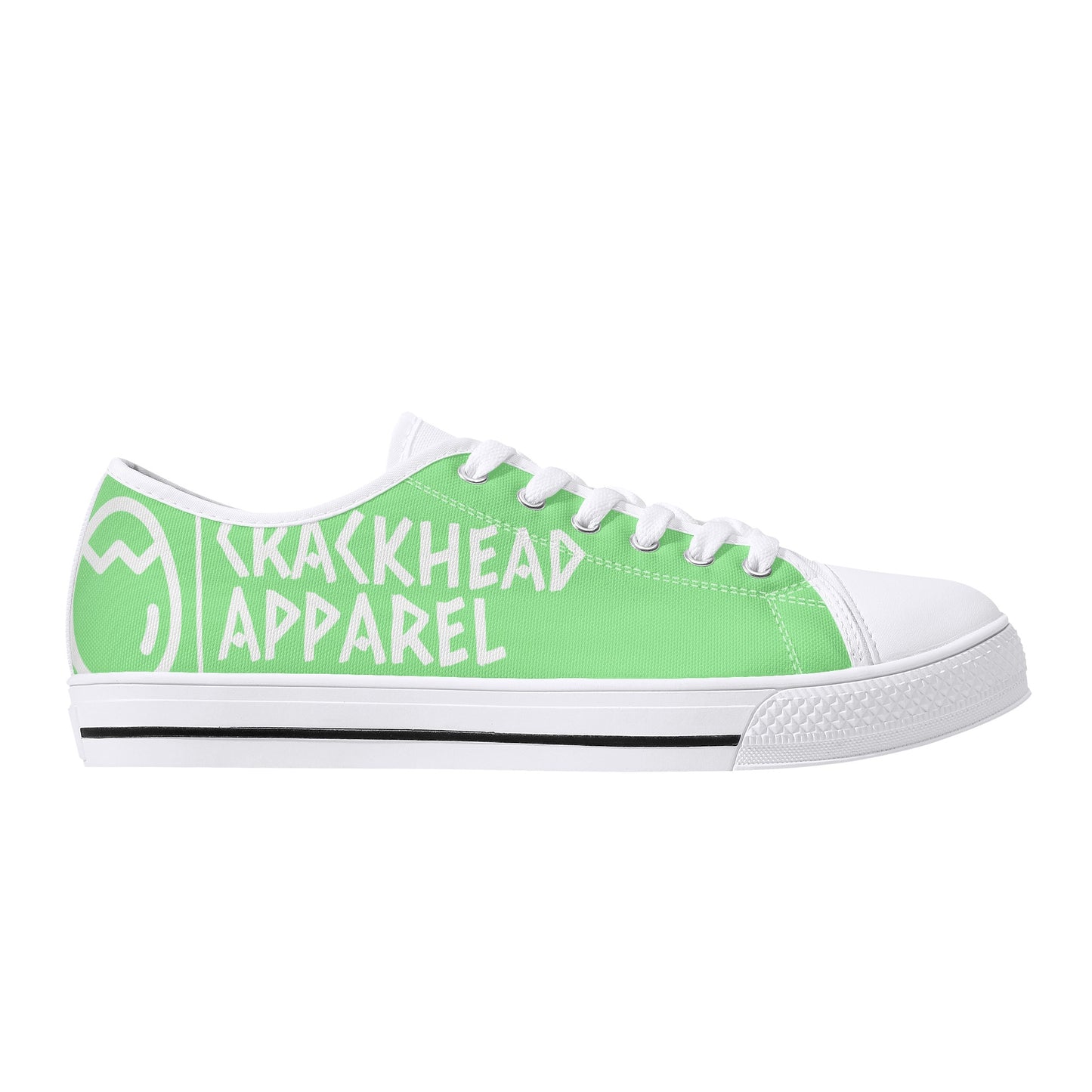 Men's Crackhead Low Top Canvas Shoes - Crackhead Apparel