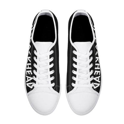 Women's Crackhead Low Top Canvas Shoes - Crackhead Apparel