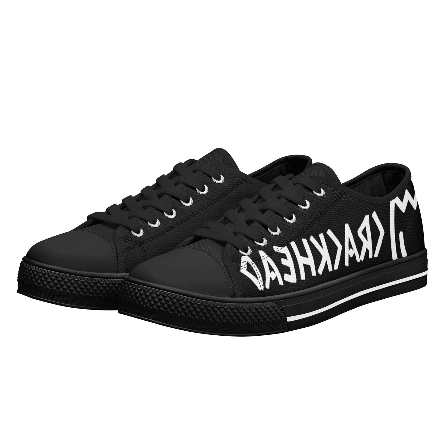 Women's Crackhead Low Top Canvas Shoes - Crackhead Apparel