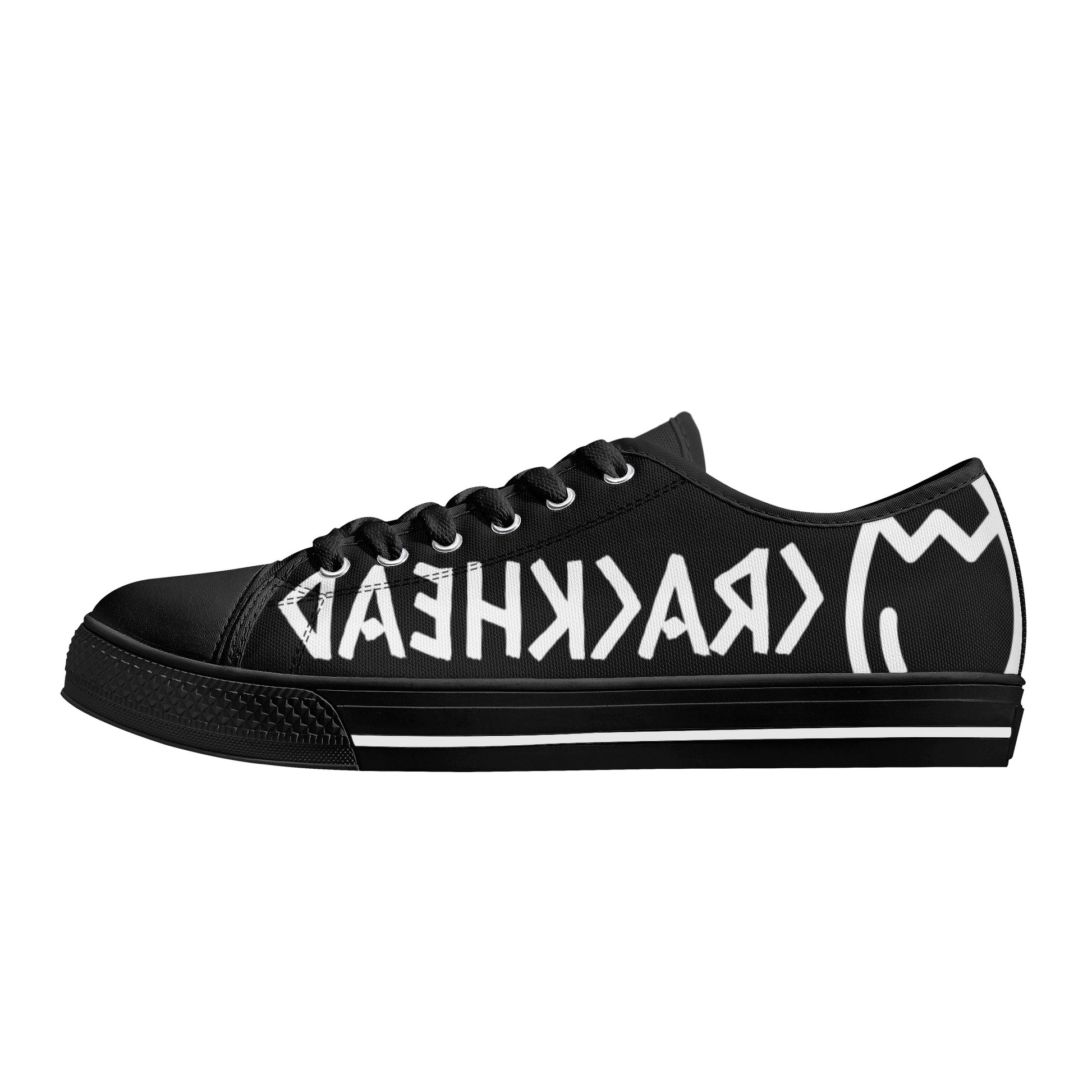 Women's Crackhead Low Top Canvas Shoes - Crackhead Apparel