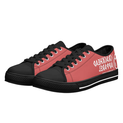 Women's Crackhead Apparel Low Top Canvas Shoes - Crackhead Apparel