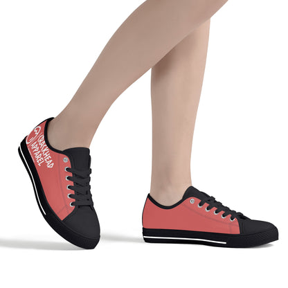 Women's Crackhead Apparel Low Top Canvas Shoes - Crackhead Apparel