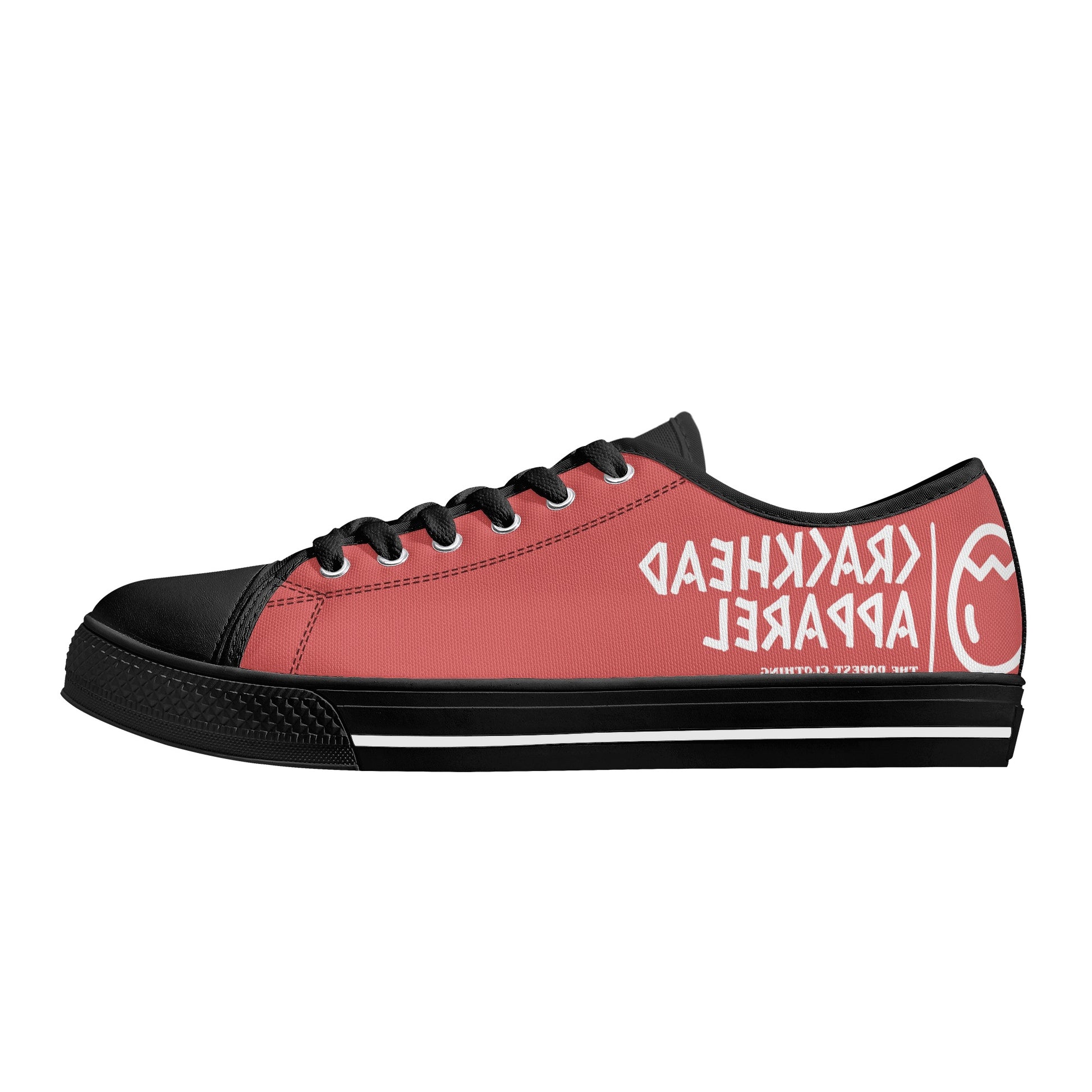 Women's Crackhead Apparel Low Top Canvas Shoes - Crackhead Apparel