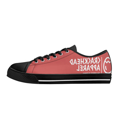 Women's Crackhead Apparel Low Top Canvas Shoes - Crackhead Apparel