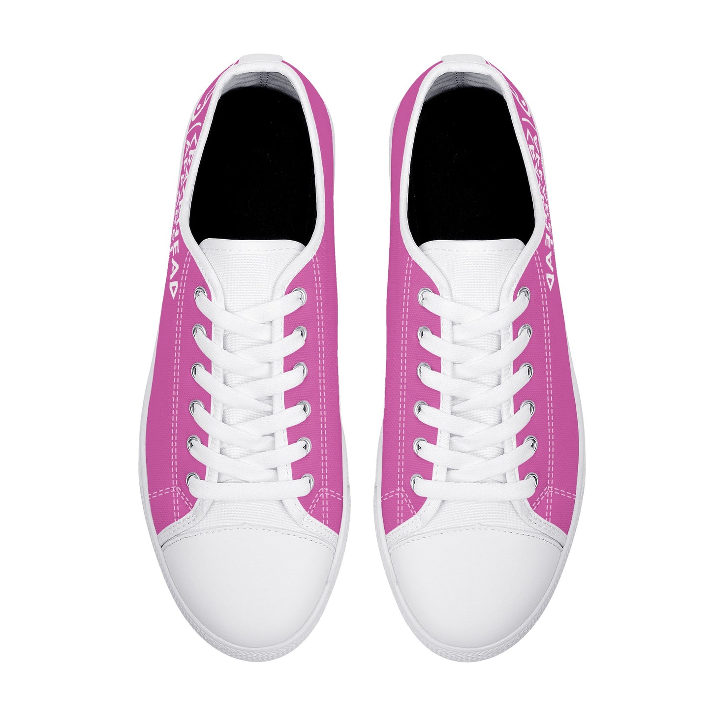 Women's Crackhead Apparel Low Top Canvas Shoes - Crackhead Apparel