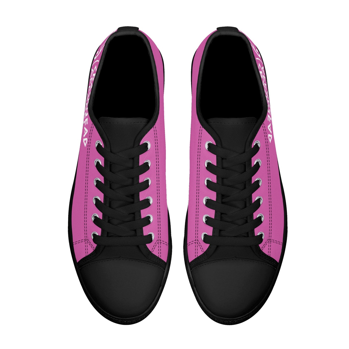 Women's Crackhead Apparel Low Top Canvas Shoes - Crackhead Apparel