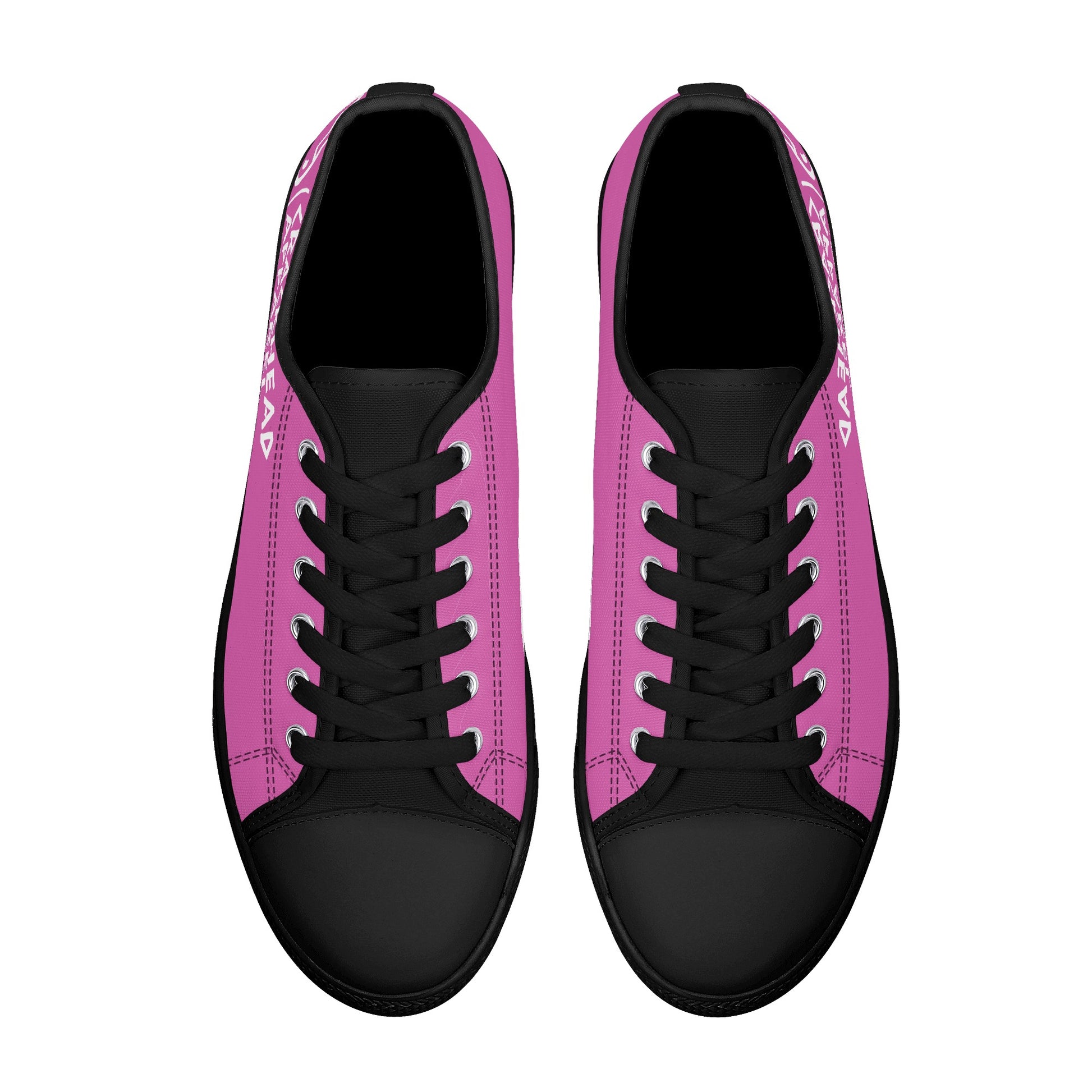 Women's Crackhead Apparel Low Top Canvas Shoes - Crackhead Apparel