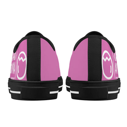 Women's Crackhead Apparel Low Top Canvas Shoes - Crackhead Apparel