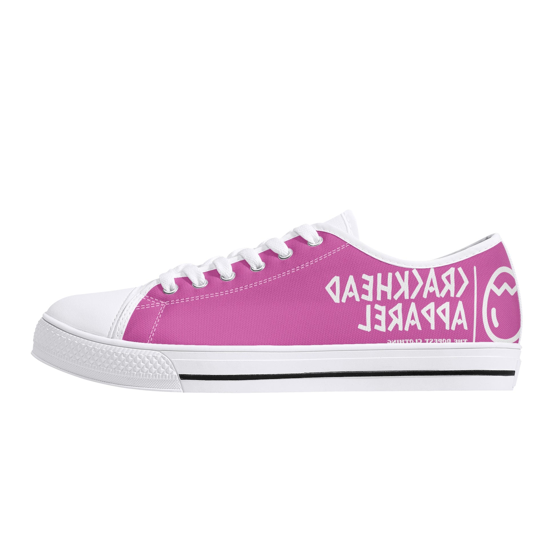 Women's Crackhead Apparel Low Top Canvas Shoes - Crackhead Apparel