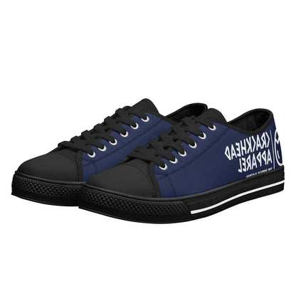Women's Crackhead Apparel Low Top Canvas Shoes - Crackhead Apparel