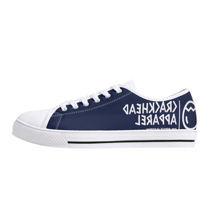Women's Crackhead Apparel Low Top Canvas Shoes - Crackhead Apparel