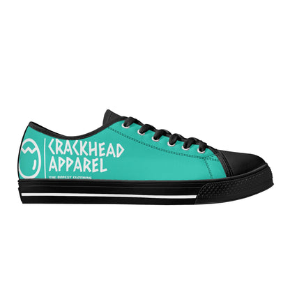Women's Crackhead Apparel Low Top Canvas Shoes - Crackhead Apparel