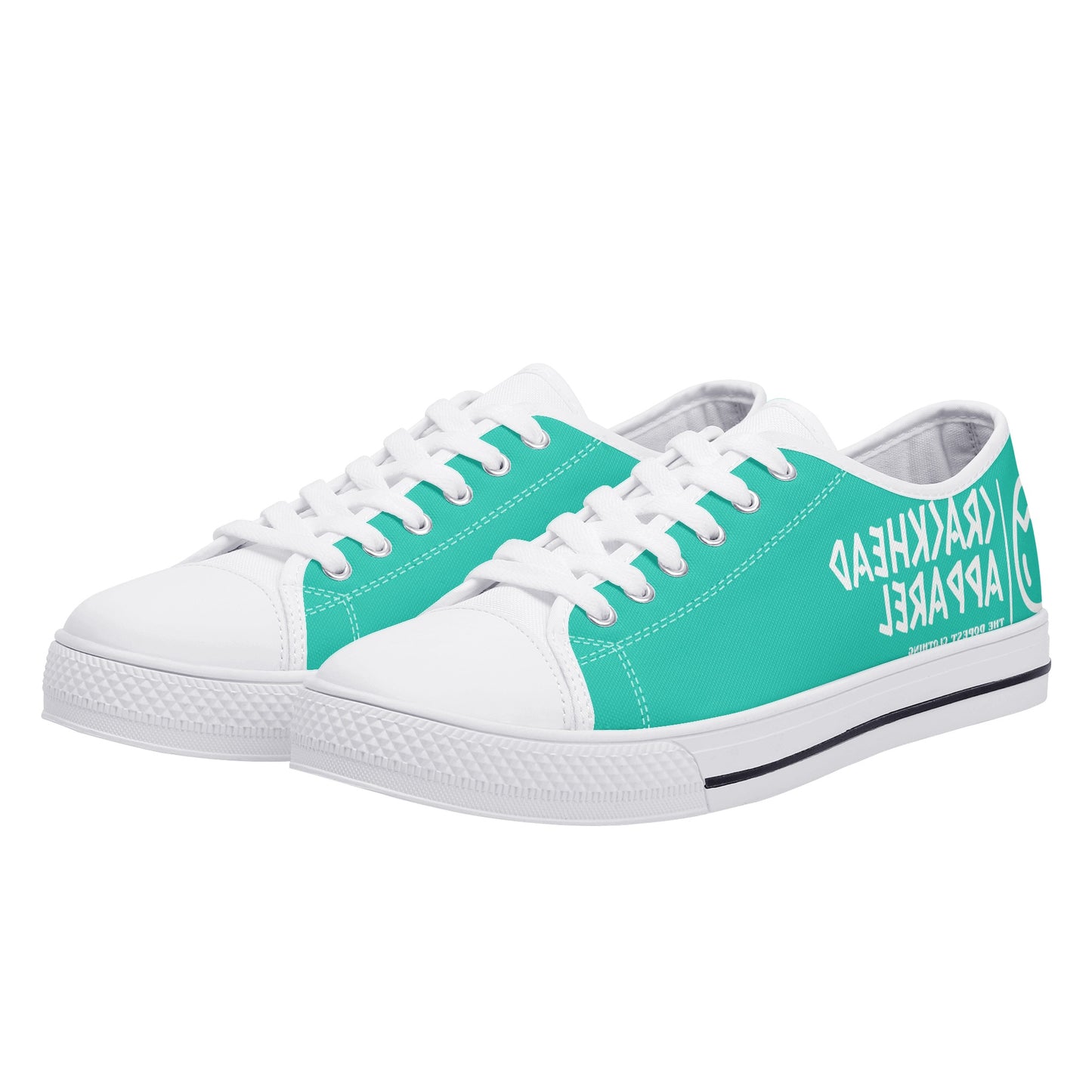 Women's Crackhead Apparel Low Top Canvas Shoes - Crackhead Apparel