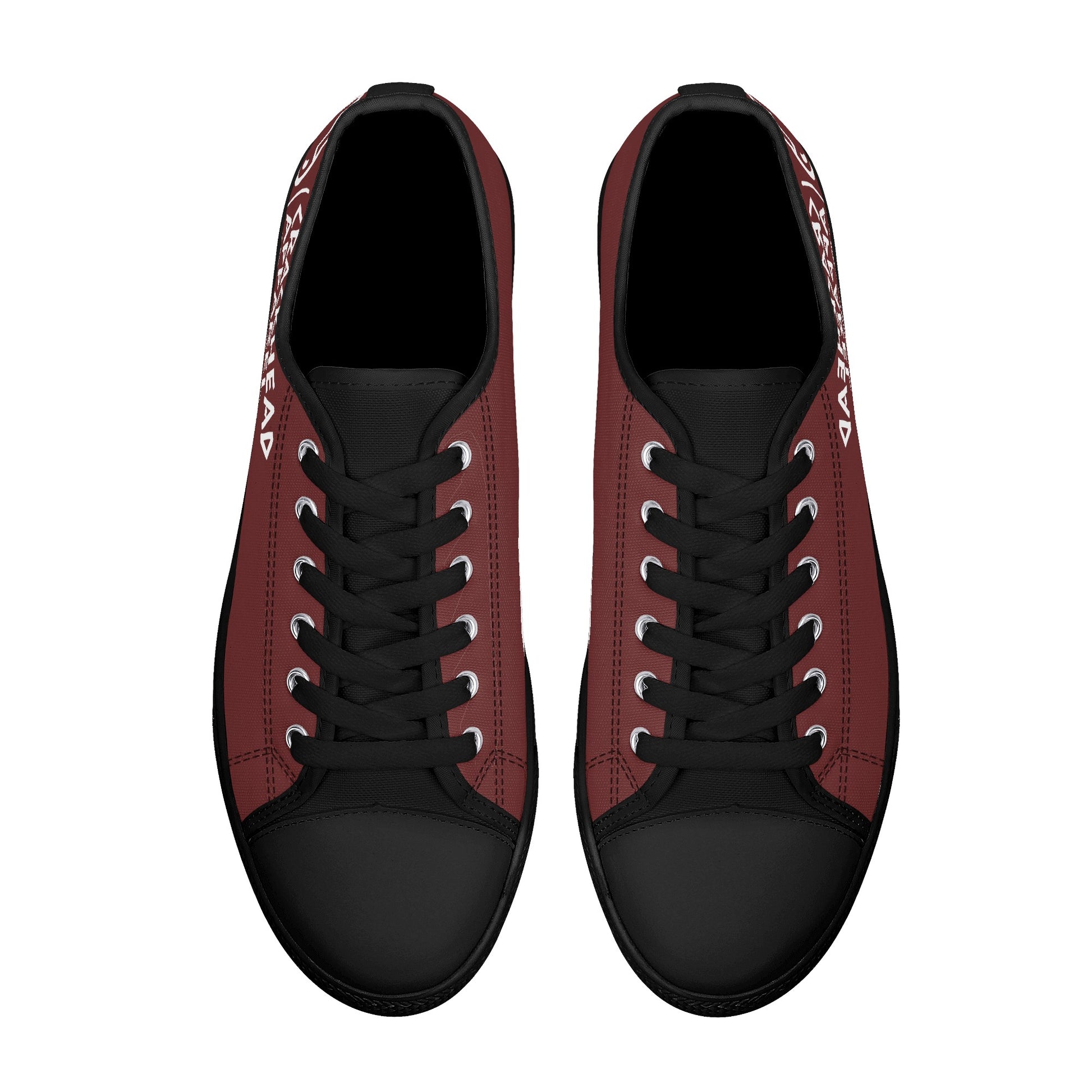 Women's Crackhead Apparel Low Top Canvas Shoes - Crackhead Apparel