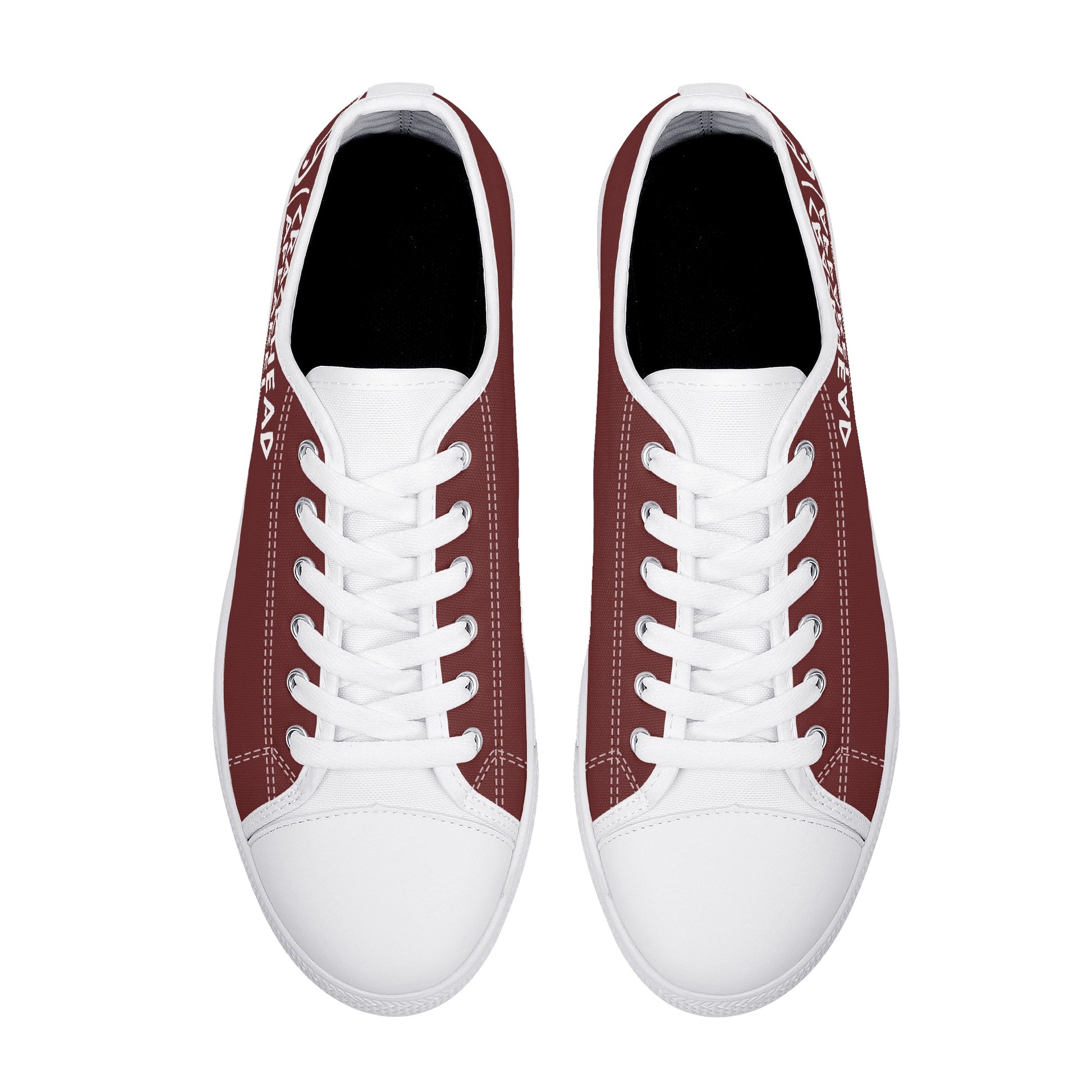 Women's Crackhead Apparel Low Top Canvas Shoes - Crackhead Apparel
