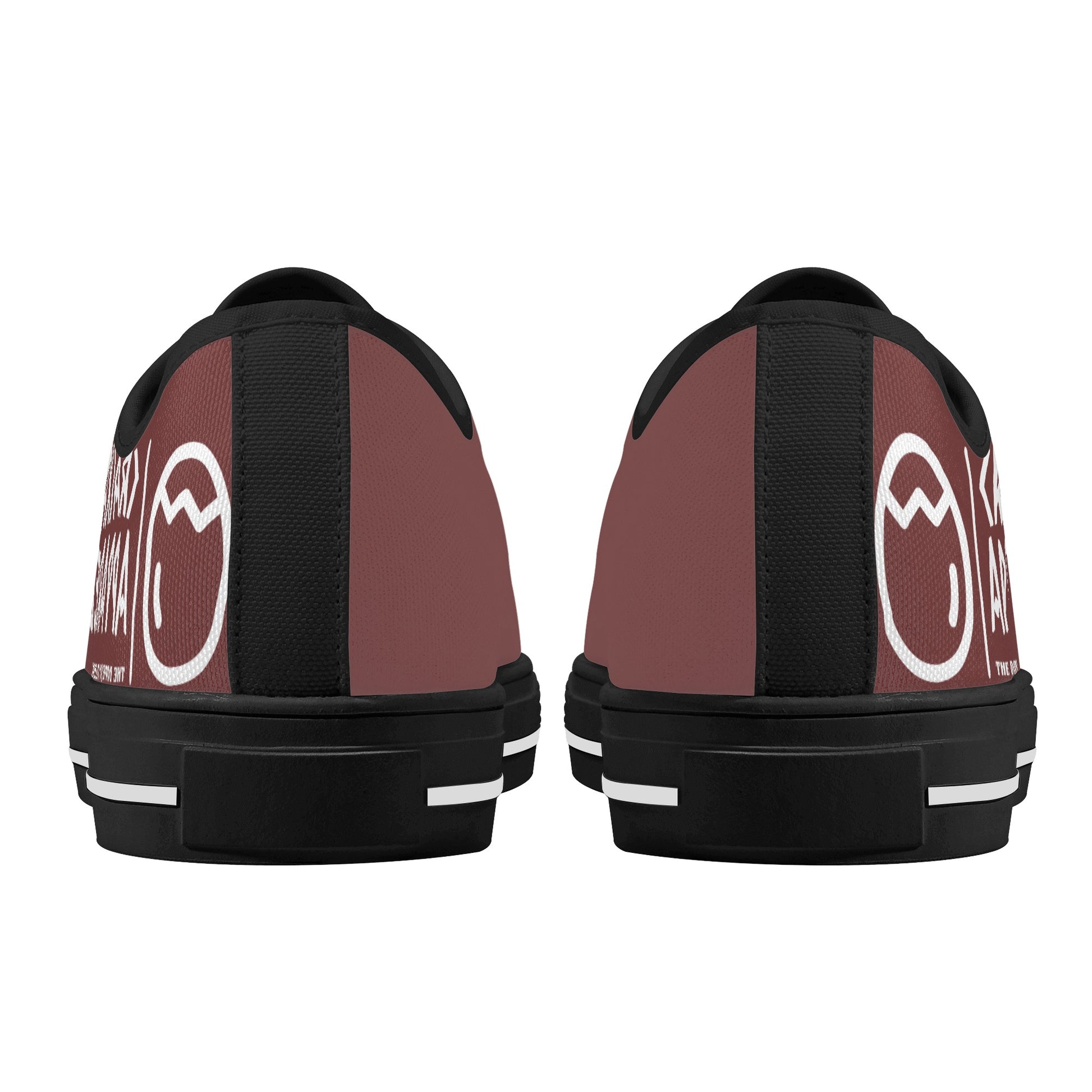 Women's Crackhead Apparel Low Top Canvas Shoes - Crackhead Apparel