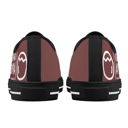 Women's Crackhead Apparel Low Top Canvas Shoes - Crackhead Apparel